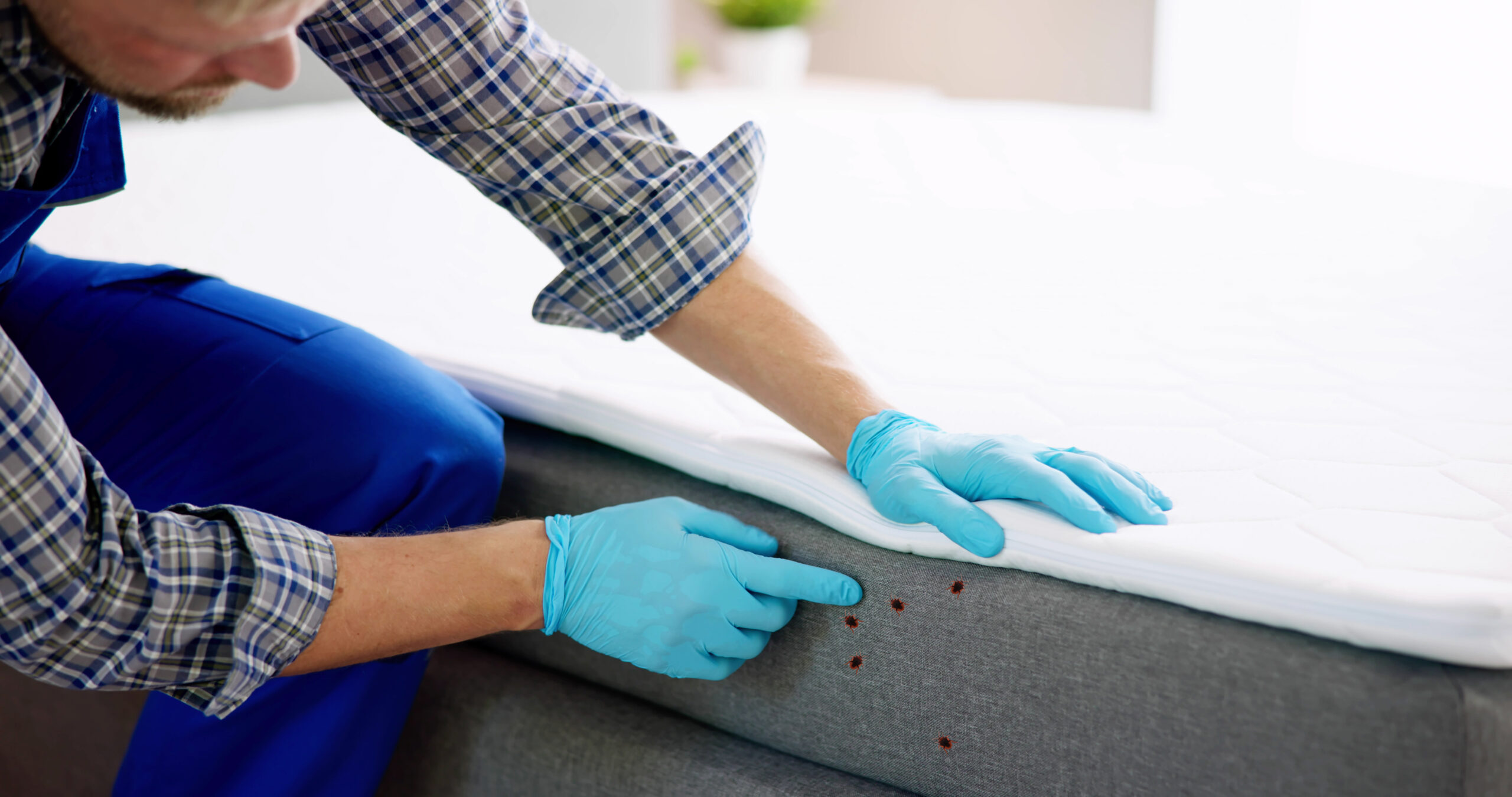 Bed Bug Infestation And Treatment Service. Bugs Extermination